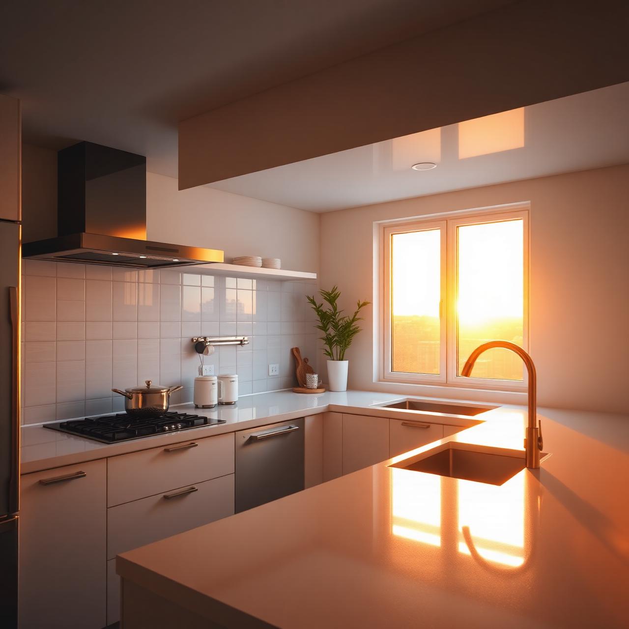 Spotless kitchen